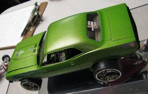 Custom 1970 Hemi 'Cuda AAR Model Car