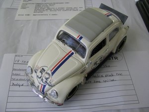 Herbie Full Loaded Model Car