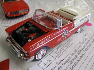 1955 Chevrolet Bel Air Indianapolis 500 Pace Car Model