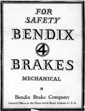 1927 Bendix Advertisement