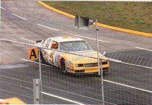 1986 Geoff Bodine Car at the 1986 Goody's 500