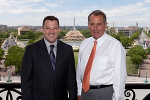 John Boehner and Tony Stewart