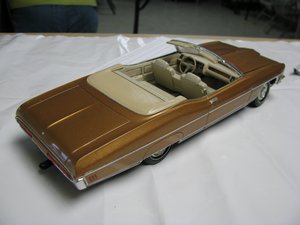 1970 Pontiac Bonneville Scale Model Car