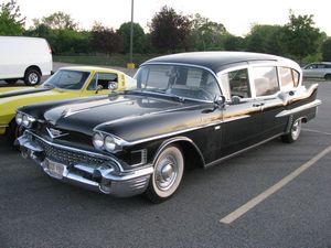 1958 Cadillac Hearse by Superior