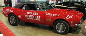 1967 Chevrolet Camaro Z28 Fred Gibb Little Hoss Drag Racing Car