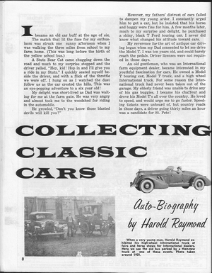 Collecting Classic Cars