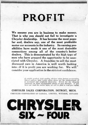 Chrysler Advertisement