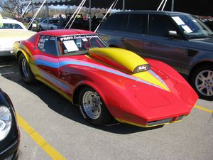 Drag Racing 1971 Chevrolet Corvette