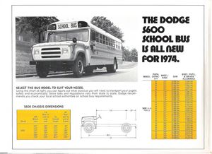 Dodge 1974 School Bus Chassis