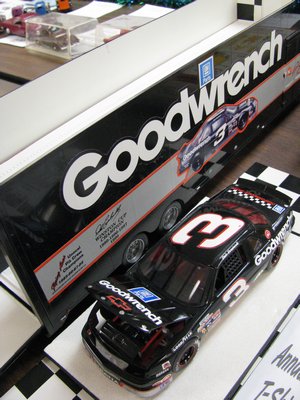 Dale Earnhardt Scale Model Car and Trailer