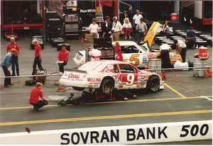 1986 Bill Elliott Car at the 1986 Goody's 500