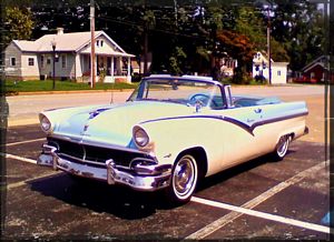 1955 Ford Fairlane Convertible Front