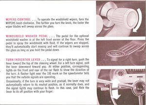 1961 Ford Falcon Owner's Manual Page 11: Controls