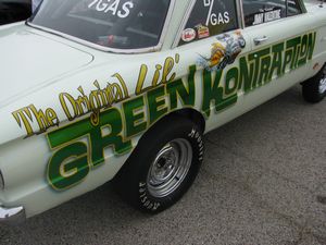 1960 Ford Falcon Gasser Lil' Green Kontraption
