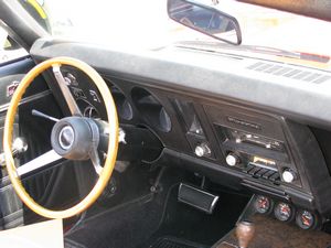 1969 Pontiac Firebird Convertible Dashboard