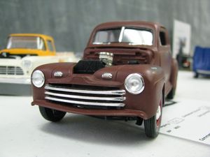 1946 Ford Coupe Rat Rod Model Car