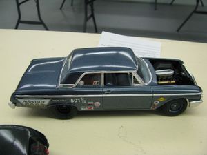1962 Ford Galaxie Drag Racer Model Car