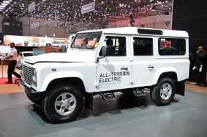 Land Rover Defender All-Terrain Electric Research Vehicle