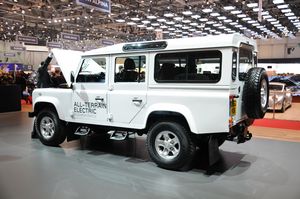 Land Rover Defender All-Terrain Electric Research Vehicle