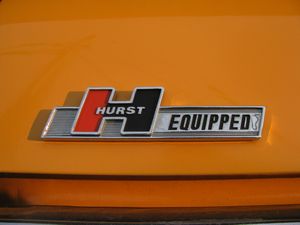 1972 Pontiac GTO Hurst Equipped Badge