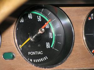 1965 Pontiac GTO Tachometer