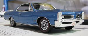 1966 Pontiac GTO Scale Model