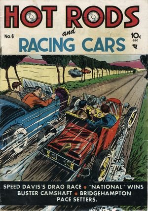 Hot Rods and Racing Cars: Issue 6 Front Cover