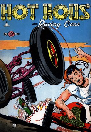 Hot Rods and Racing Cars: Issue 10 Front Cover