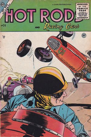Hot Rods and Racing Cars: Issue 24 Front Cover