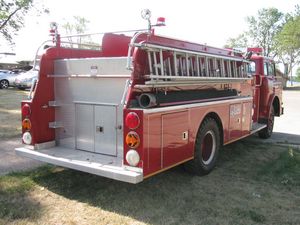 Lake Lawn Resort Hahn Fire Truck