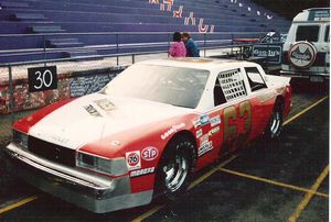 1986 Jimmy Hensley Show Car at the 1986 Nationwise 150