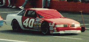 1988 Ben Hess Car at the 1988 Champion Spark Plug 400