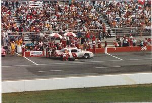 1986 Bobby Hillin, Jr. Car at the 1986 Champion Spark Plug 400