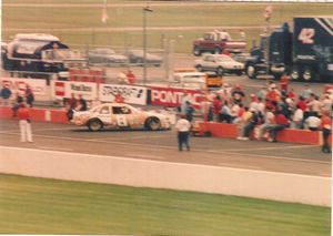 1989 Bobby Hillin, Jr. Car at the 1989 Champion Spark Plug 400