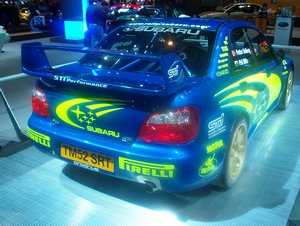 Subaru Impreza Rally Car