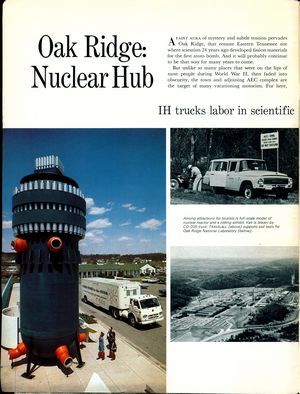 1966 International Trail Oak Ridge: Nuclear Hub