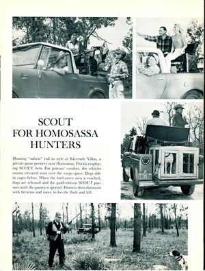 1966 International Trail Scout for Homosassa Hunters