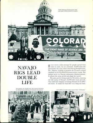 1966 International Trail Navajo Freight Lines