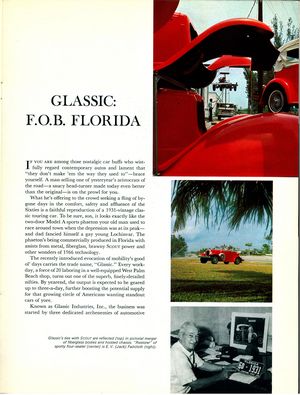 1966 International Trail Glassic Industries Ford Replica