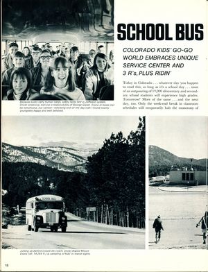 1969 International Trail School Bus