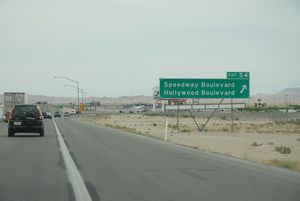 Exit 54 to Speedway Boulevard