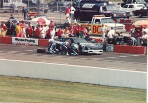 1988 Dave Marcis Car at the 1988 Champion Spark Plug 400