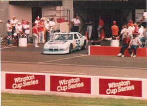 1989 Jimmy Means Car at the 1989 Champion Spark Plug 400