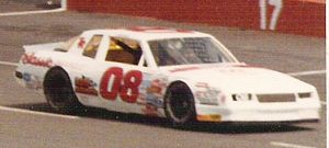1986 Butch Miller Car at the 1986 Champion Spark Plug 400