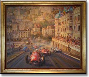 Monaco Magic - 1955 Monaco Grand Prix Art