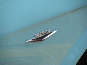 1965 Ford Mustang 289 Emblem