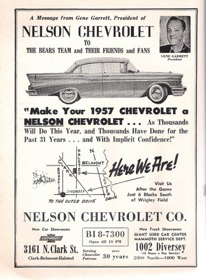 Nelson Chevrolet Gene Garrett Advertisement