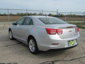 2013 Chevrolet Malibu ECO 1SA - As Delivered Left Rear 3-4 View of Test Vehicle