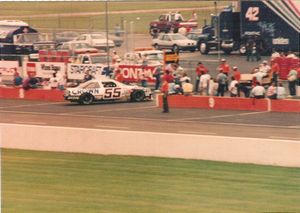 1989 Phil Parsons Car at the 1989 Champion Spark Plug 400