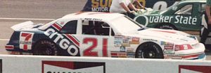 1987 Kyle Petty Car at the 1987 Champion Spark Plug 400